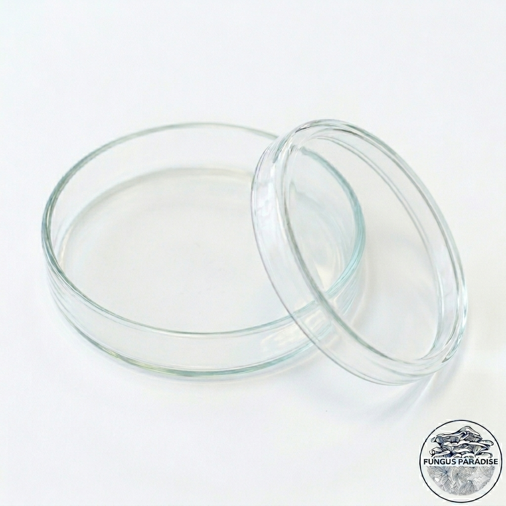 Lot de 9 Boîtes de Pétri en verre 80 × 15 mm