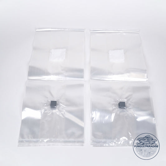 Pack of 50 Grow Bags with Injection Port 20cm x 12cm x 50cm
